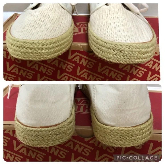 Vans Tazie ESP Mesh Marshmallow Sz 8 - Picture 7 of 11